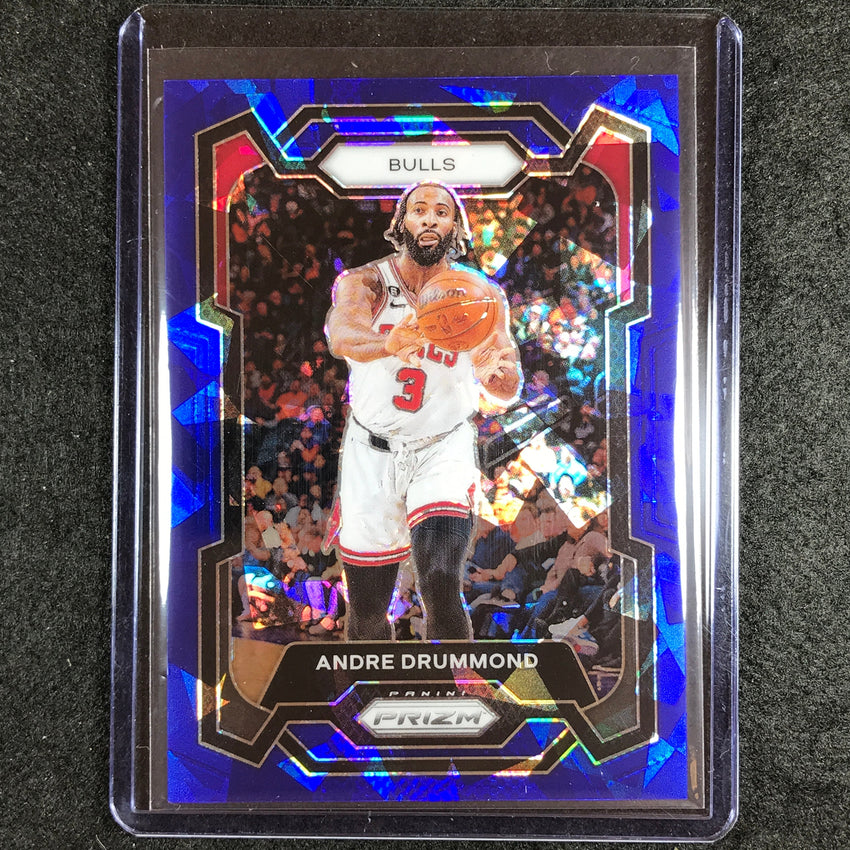 2023-24 Prizm ANDRE DRUMMOND Base Blue Ice 110/125 #256