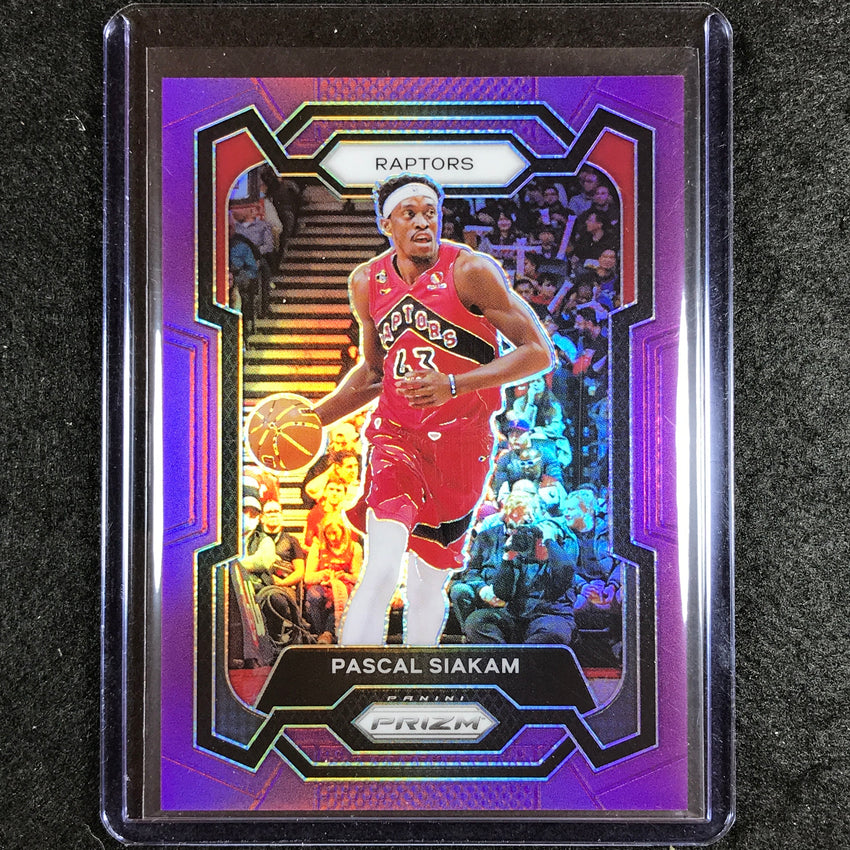 2023-24 Prizm Pascal Siakam Base Purple 42/99 No 30