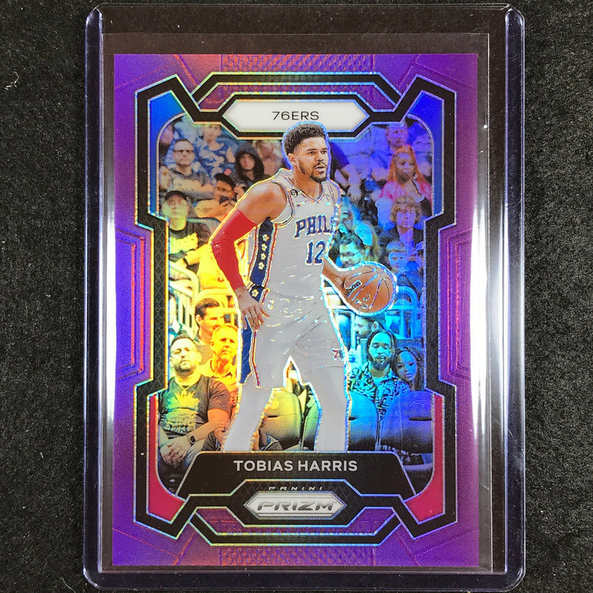 2023-24 Prizm Tobias Harris Base Purple 21/99 #88