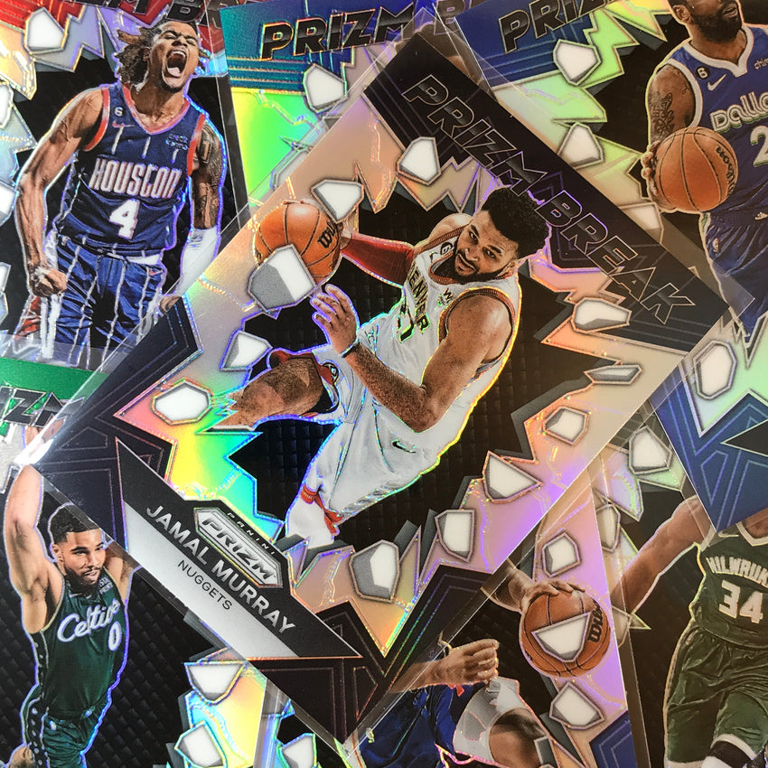2023-24 Prizm Jayson Tatum Prizm Break Silver Prizm #15