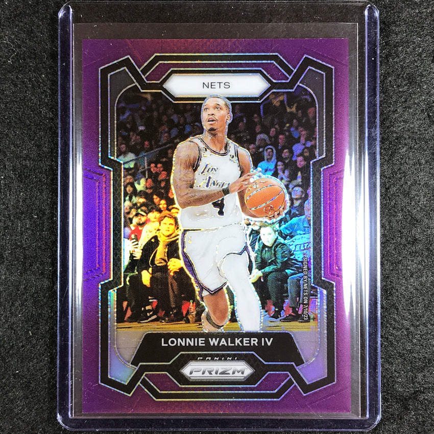 2023-24 Prizm Lonnie Walker Iv Base Purple 29/99 #231