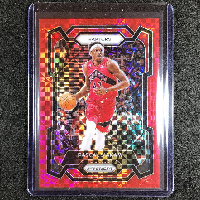 2023-24 Prizm Pascal Siakam Base Red Power 26/75 No 30