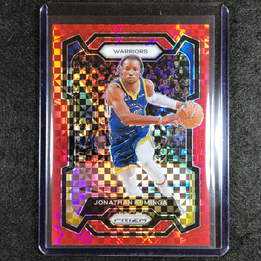 2023-24 Prizm Jonathan Kuminga Base Red Power 41/75 No 48