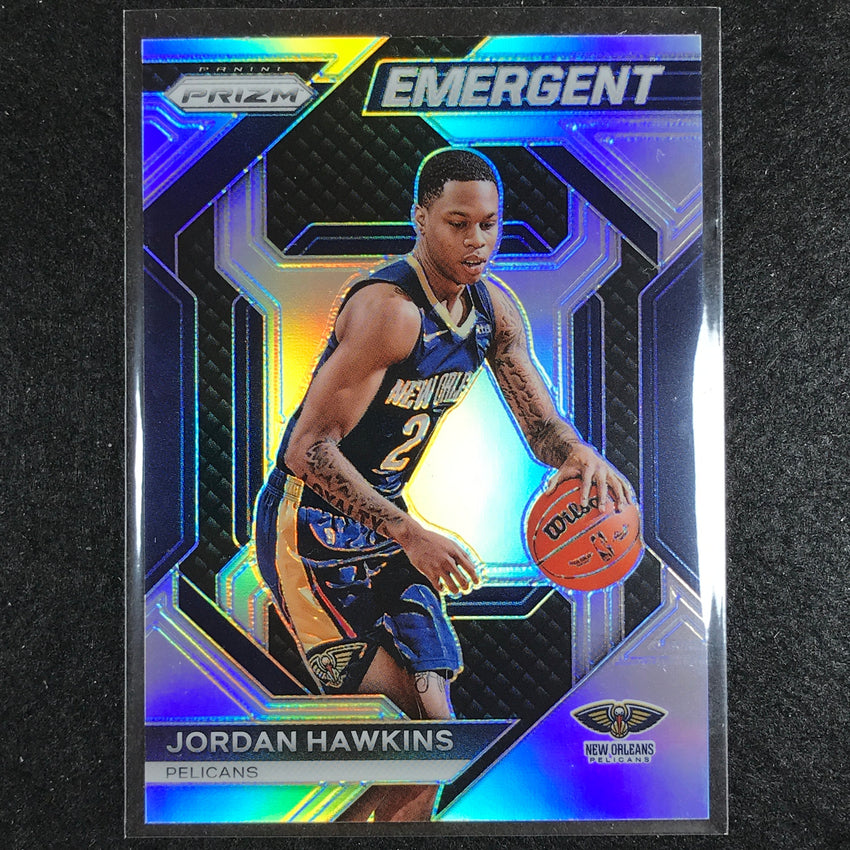 2023-24 Prizm Jordan Hawkins Emergent Rookie Silver Prizm #19