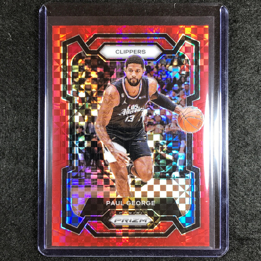 2023-24 Prizm Paul George Base Red Power 49/75 #101