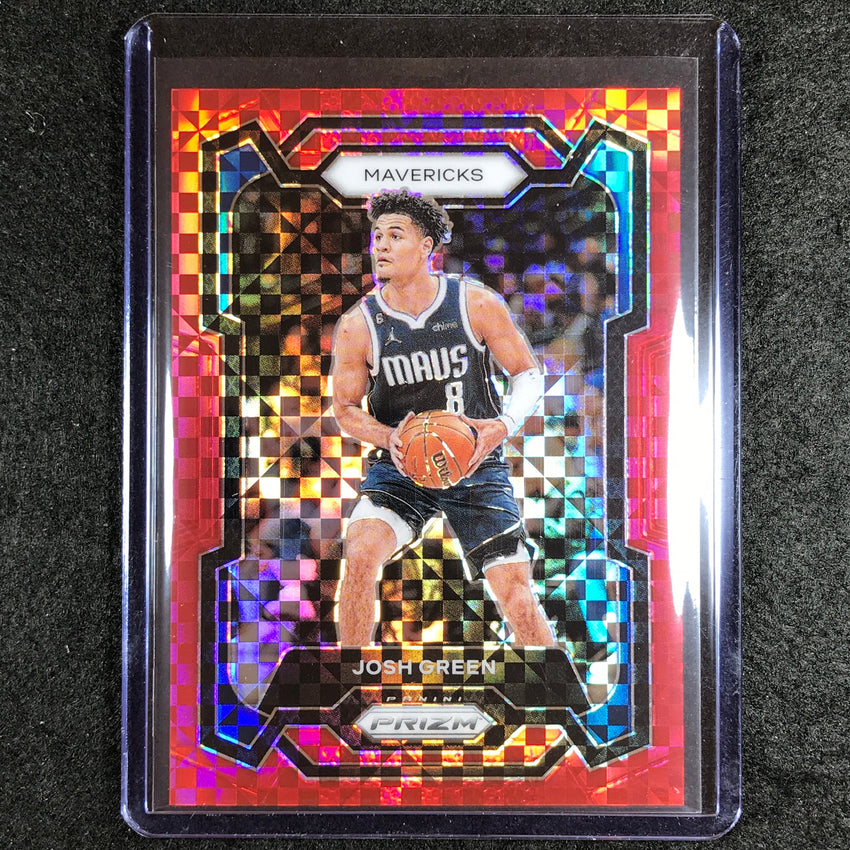 2023-24 Prizm Josh Green Base Red Power 21/75 #201