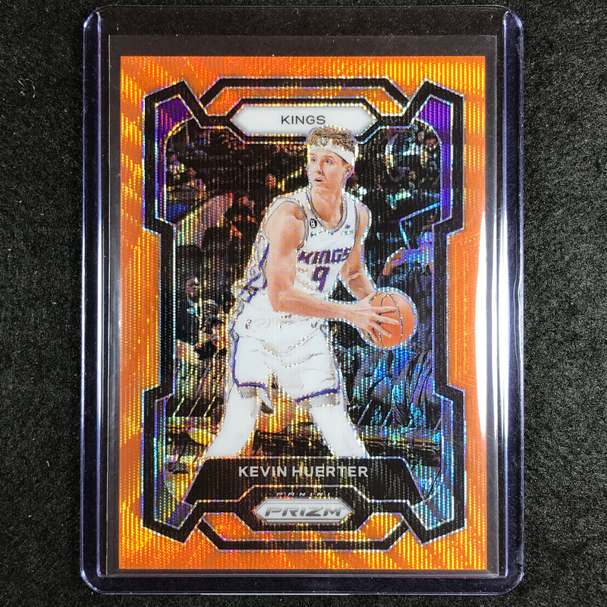 2023-24 Prizm Kevin Huerter Base Orange Wave 1/60 #240