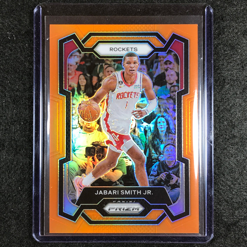 2023-24 Prizm Jabari Smith Jr. Base Orange 2/49 #49