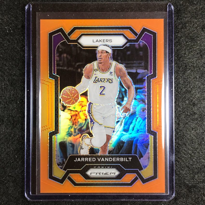 2023-24 Prizm Jarred Vanderbilt Base Orange 38/49 No 202