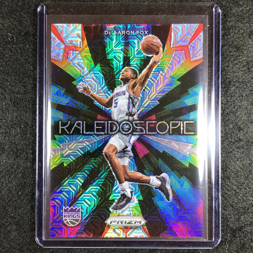 2023-24 Prizm Deaaron Fox Kaleidoscopic Mojo Prizm 16/25