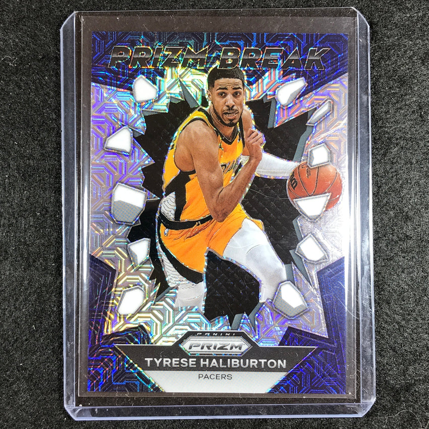 2023-24 Prizm Tyrese Haliburton Prizm Break Mojo Prizm 1/25