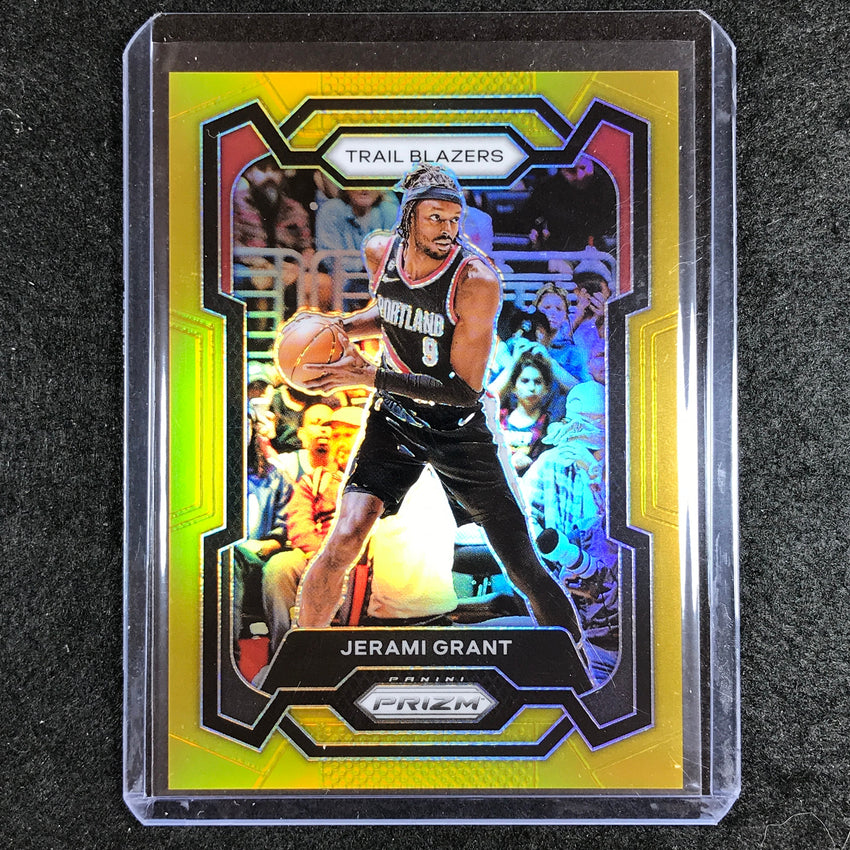 2023-24 Prizm Jerami Grant Base Gold 6/10