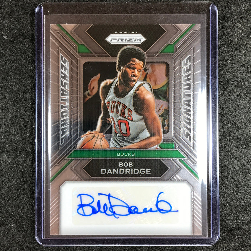 2023-24 Prizm Bob Dandridge Sensational Signatures Auto Base #Bg