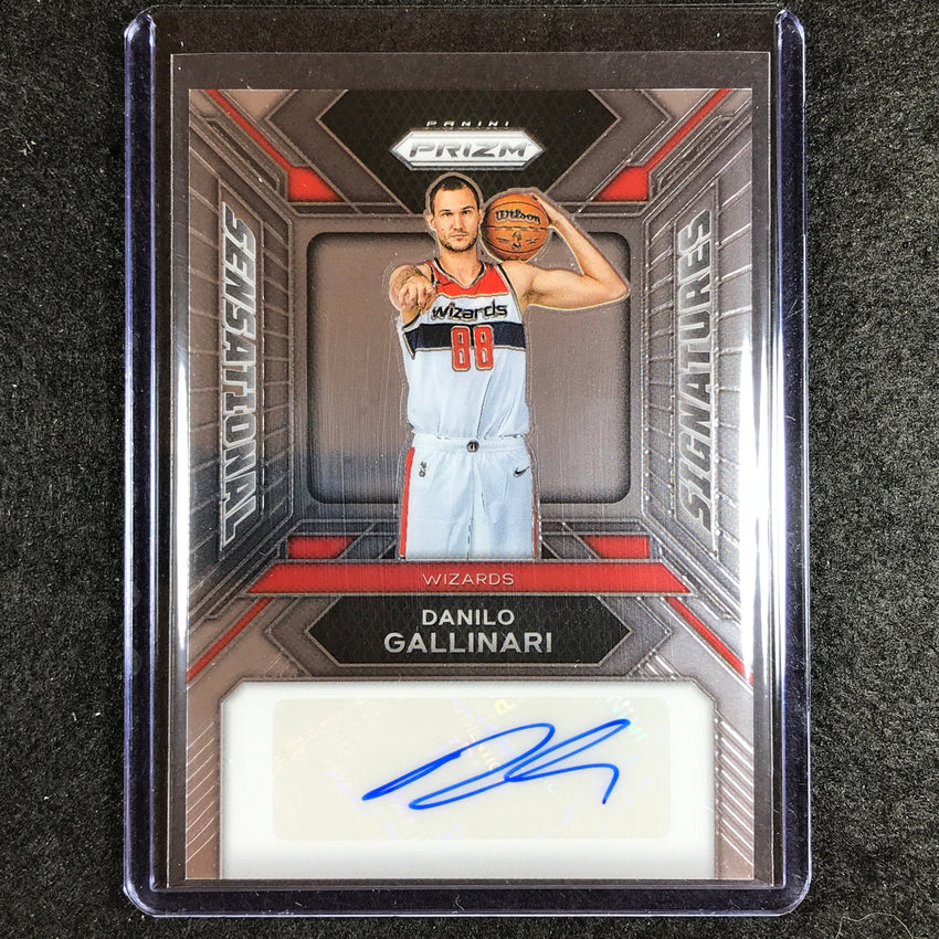 2023-24 Prizm Danilo Gallinari Sensational Signatures Auto Base No Dg