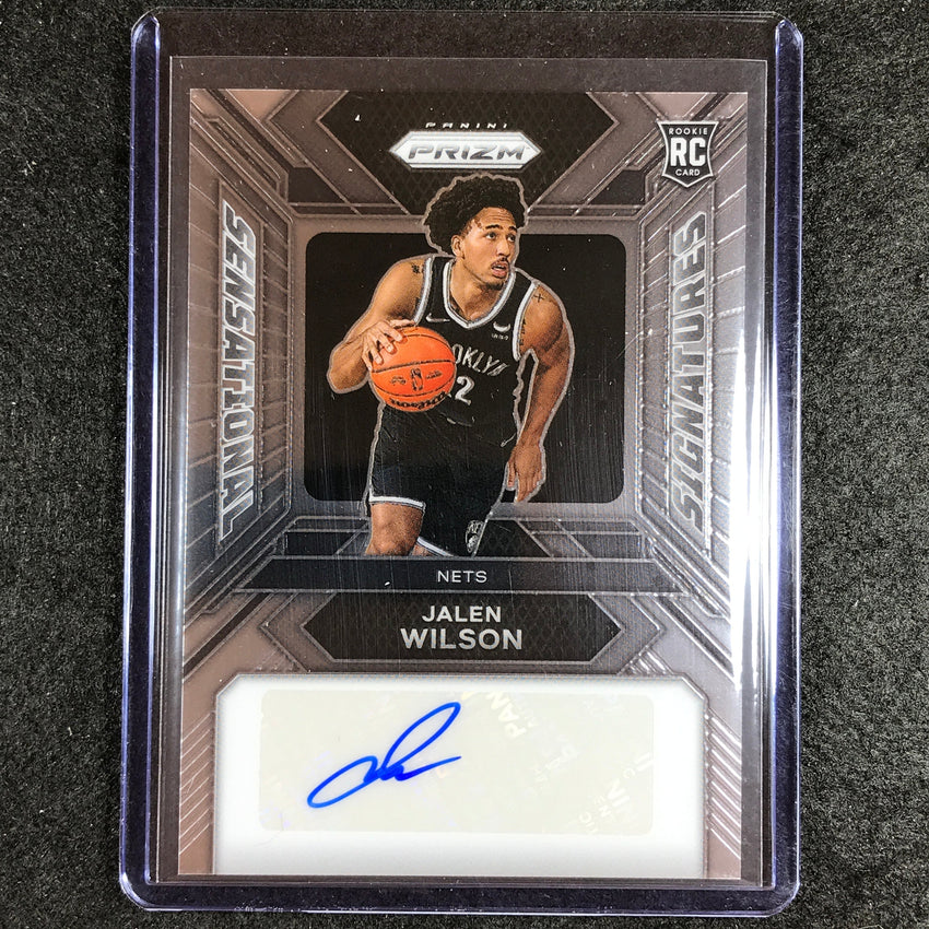 2023-24 Prizm JALEN WILSON Sensational Signatures Rookie Auto Base #LS