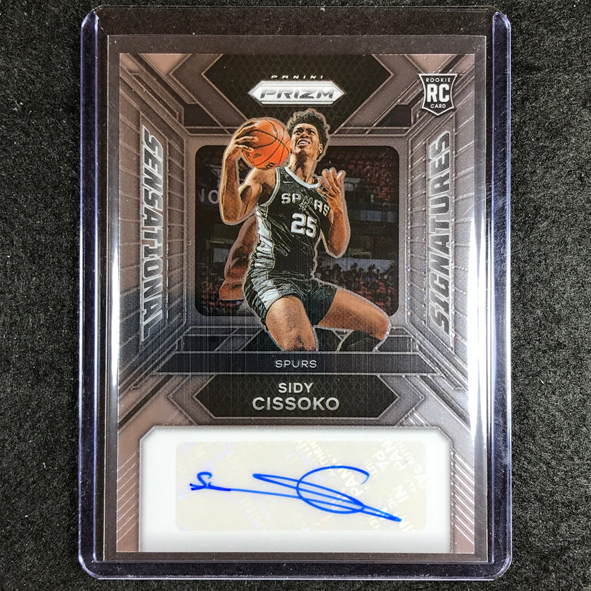 2023-24 Prizm Sidy Cissoko Sensational Signatures Rookie Auto Base #Si