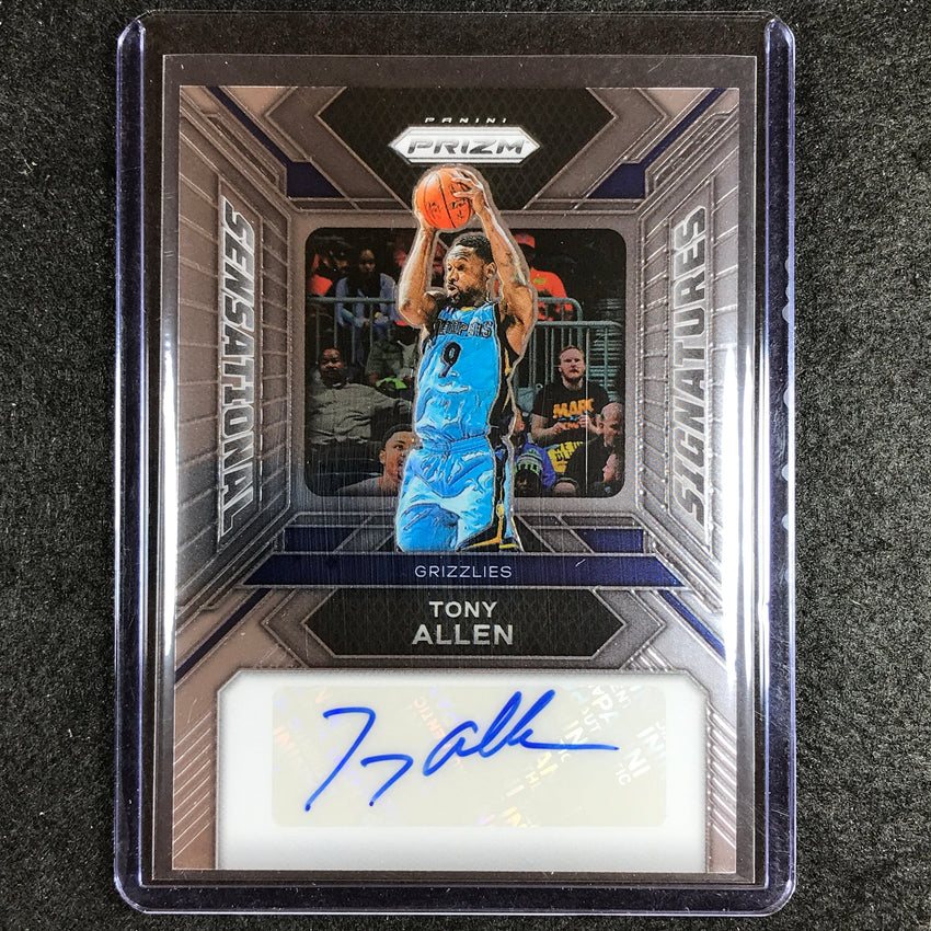 2023-24 Prizm Tony Allen Sensational Signatures Auto Base No Tl