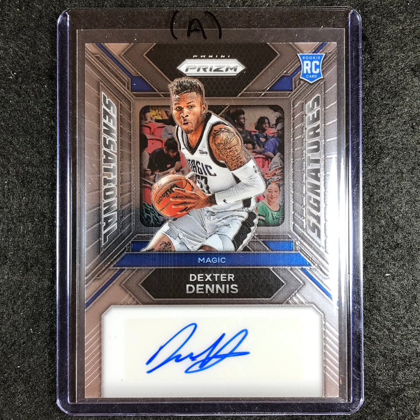 2023-24 Prizm DEXTER DENNIS Sensational Signatures Rookie Auto Base #XT (A)