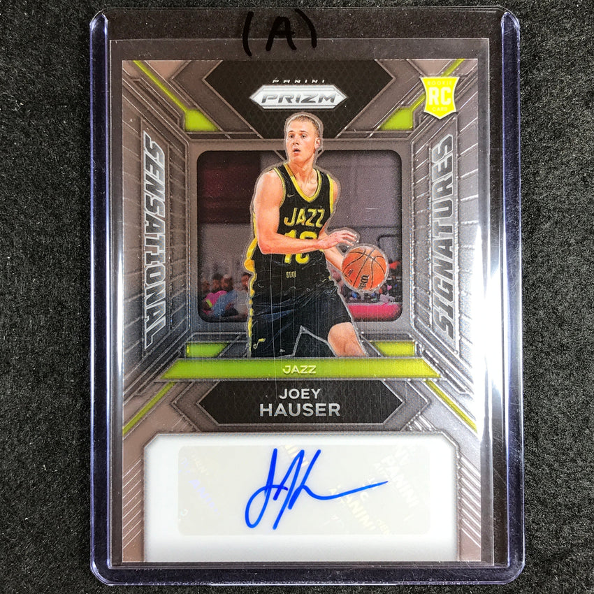 2023-24 Prizm JOEY HAUSER Sensational Signatures Rookie Auto Base #US (A)