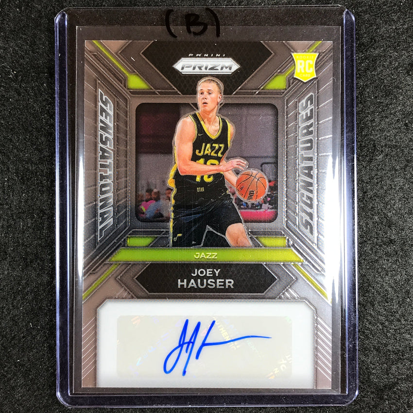 2023-24 Prizm JOEY HAUSER Sensational Signatures Rookie Auto Base #US (B)