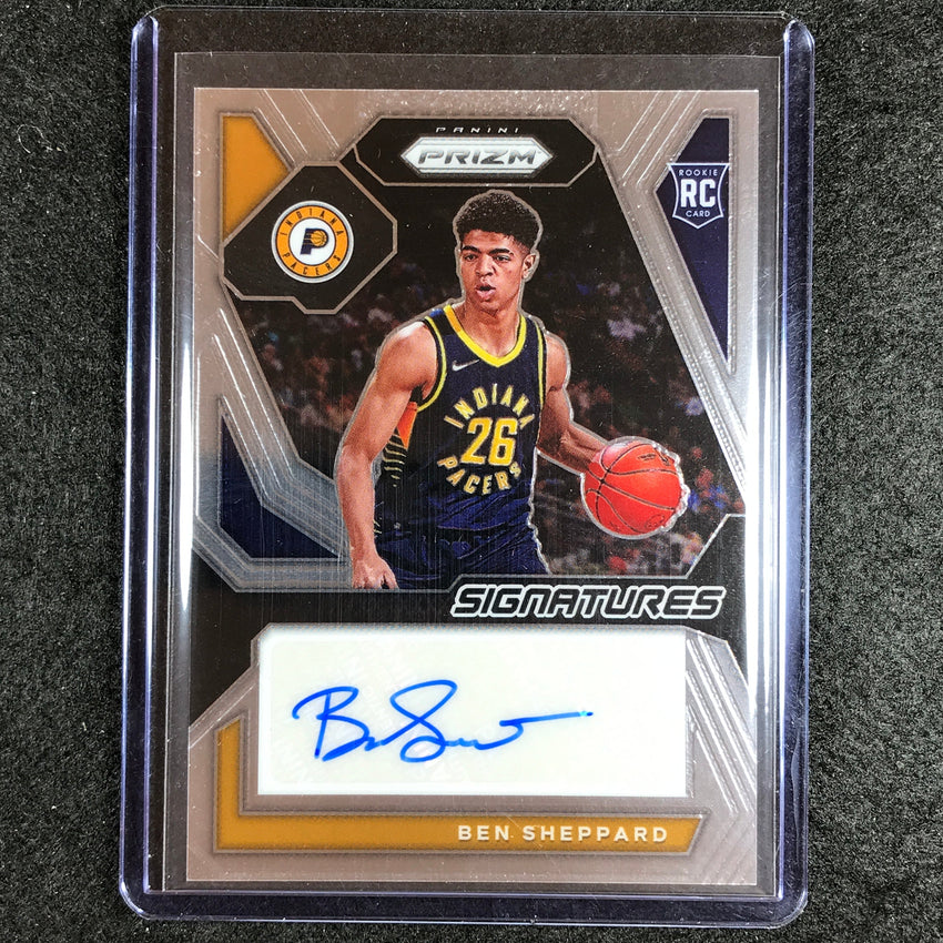 2023-24 Prizm Ben Sheppard Rookie Signatures Auto Base No Ben