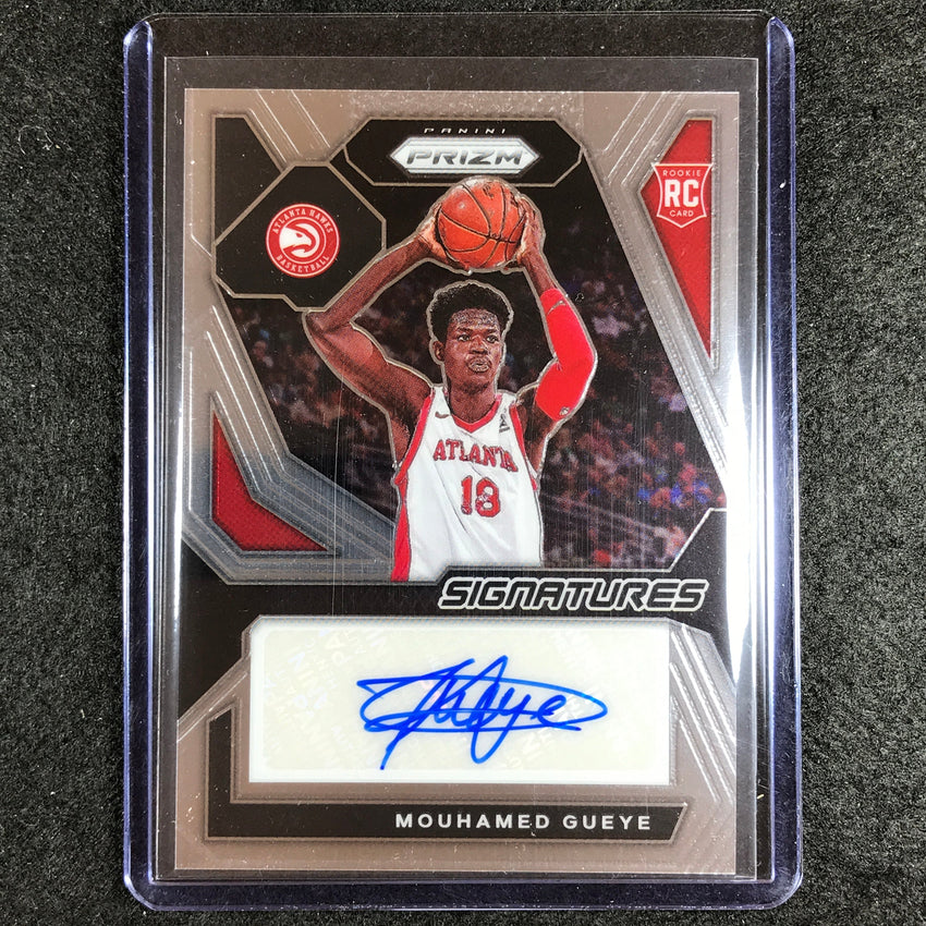 2023-24 Prizm Mouhamed Gueye Rookie Signatures Auto Base #Gye
