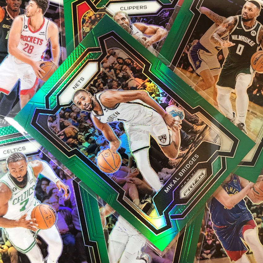 2023-24 Prizm Kawhi Leonard Base Green #4