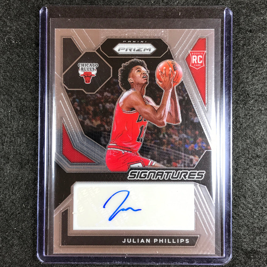 2023-24 Prizm Julian Phillips Rookie Signatures Auto Base No Pps