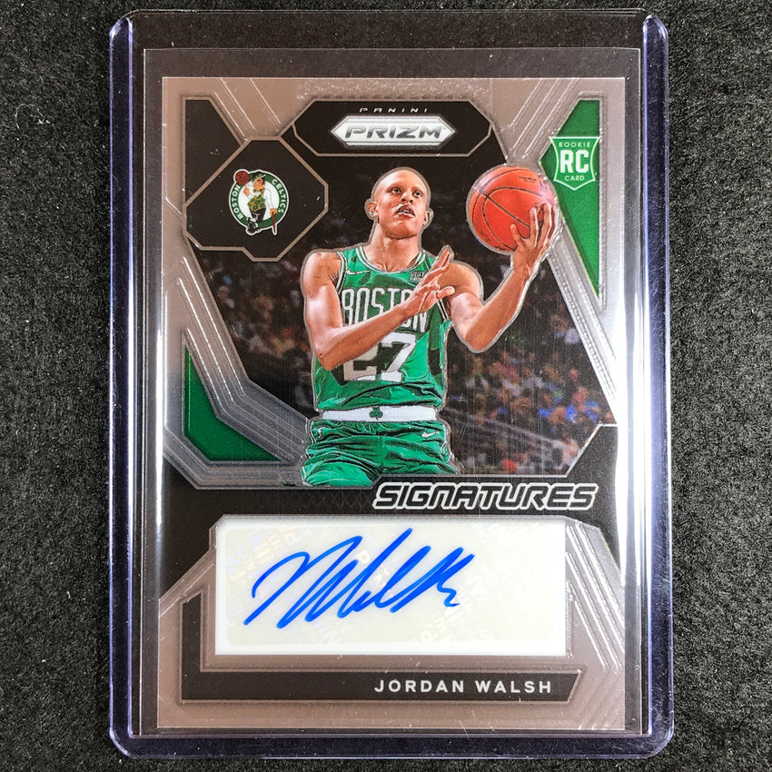 2023-24 Prizm Jordan Walsh Rookie Signatures Auto Base No Wal