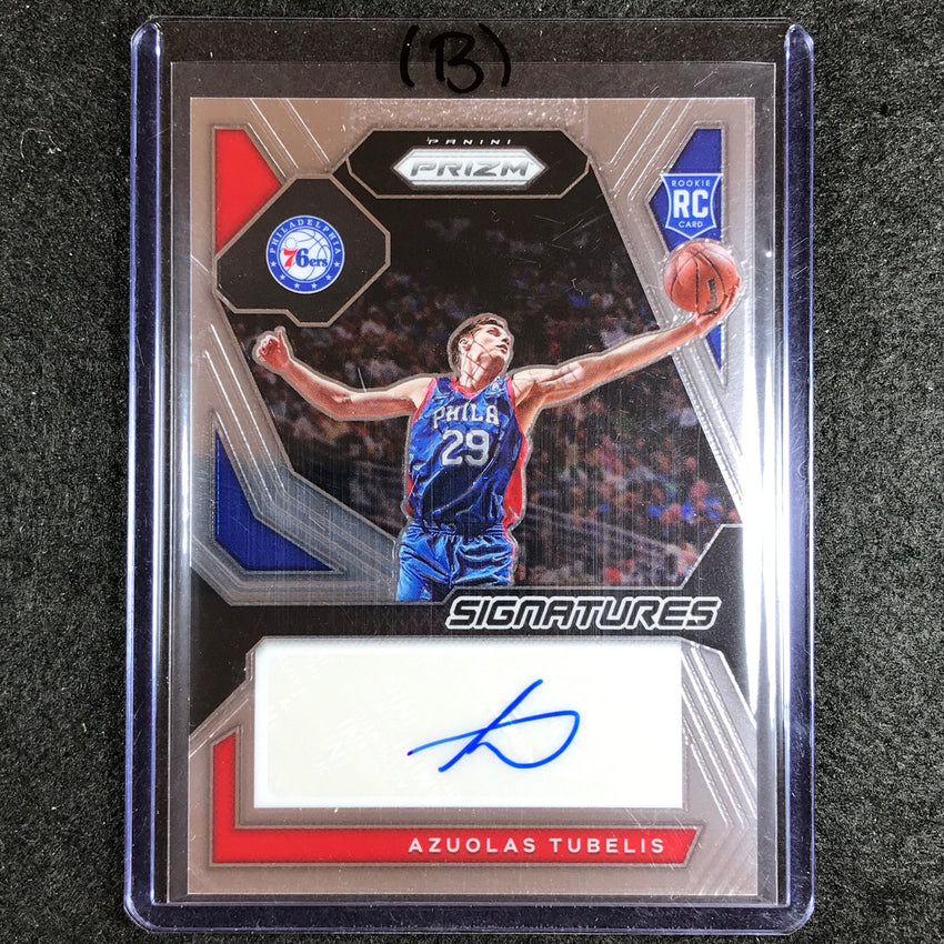 2023-24 Prizm AZUOLAS TUBELIS Rookie Signatures Auto Base #AZS (B)