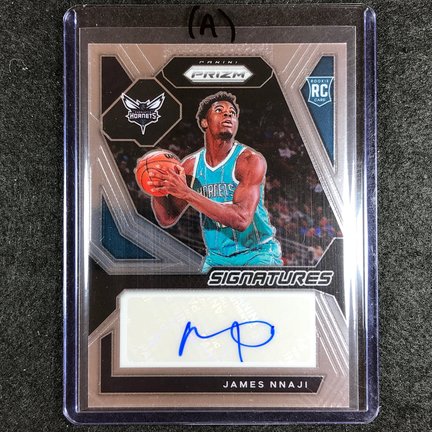 2023-24 Prizm JAMES NNAJI Rookie Signatures Auto Base #NNJ (A)