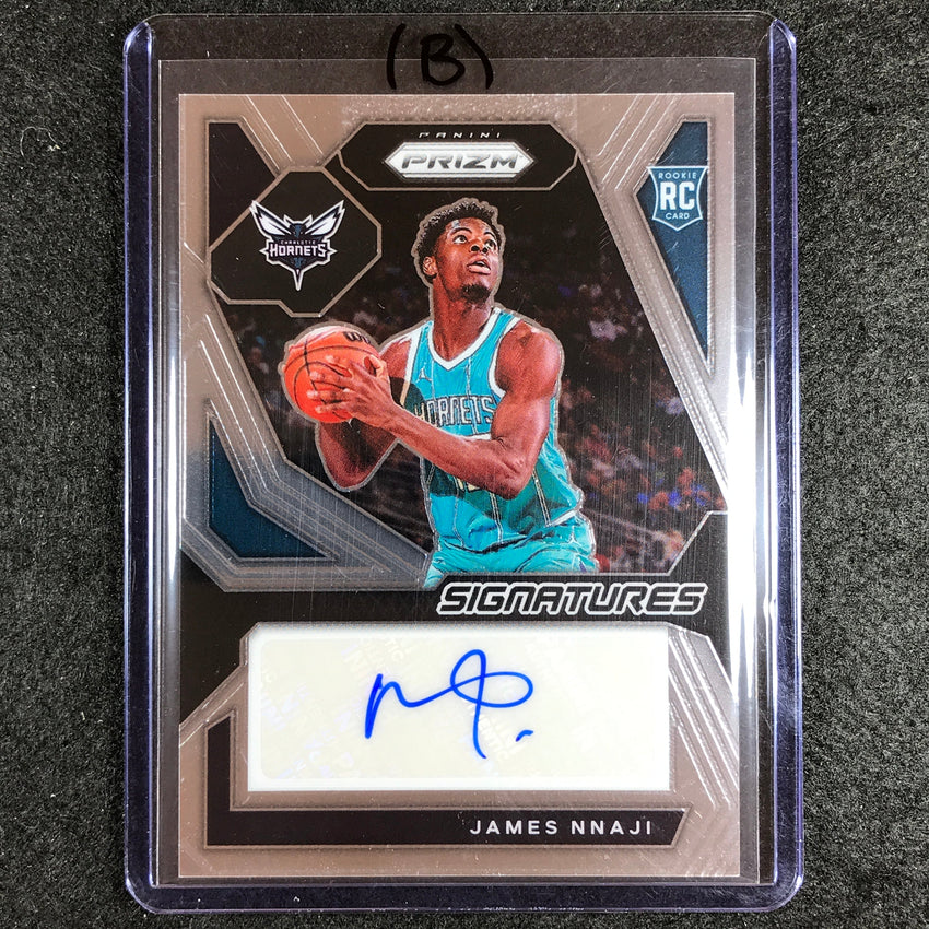 2023-24 Prizm JAMES NNAJI Rookie Signatures Auto Base #NNJ (B)