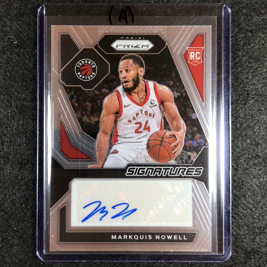 2023-24 Prizm MARQUIS NOWELL Rookie Signatures Auto Base #NOW (A)