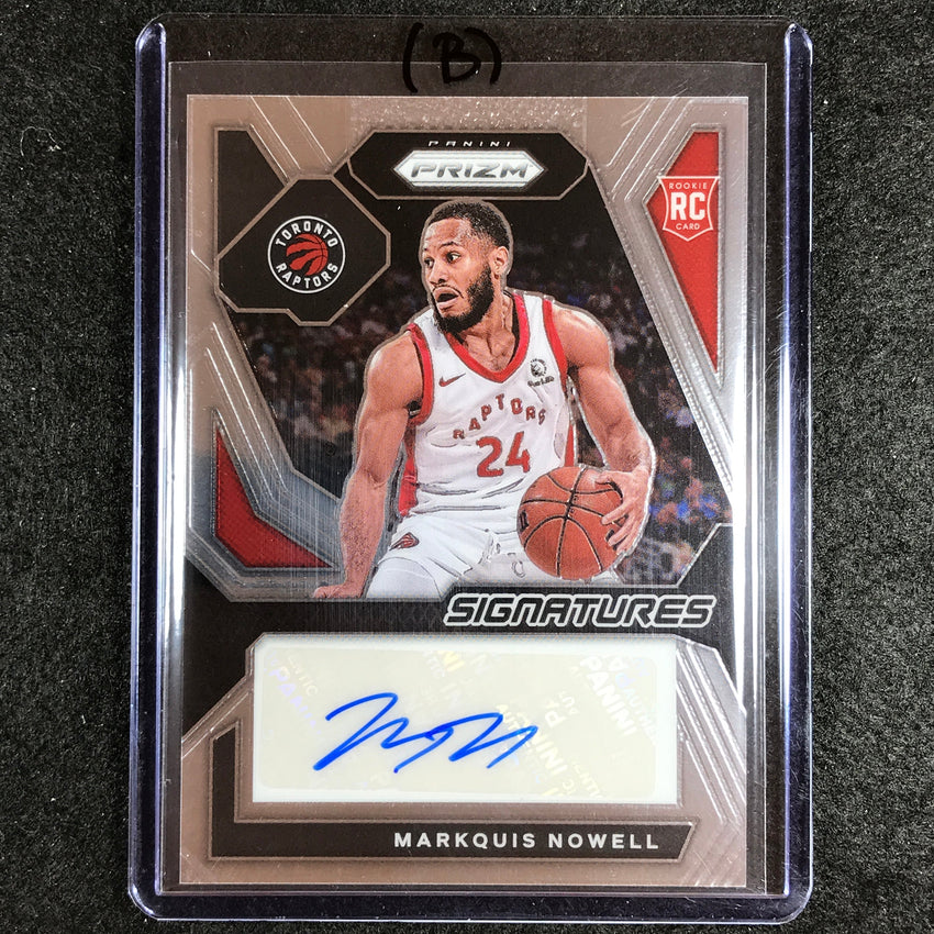 2023-24 Prizm MARQUIS NOWELL Rookie Signatures Auto Base #NOW (B)