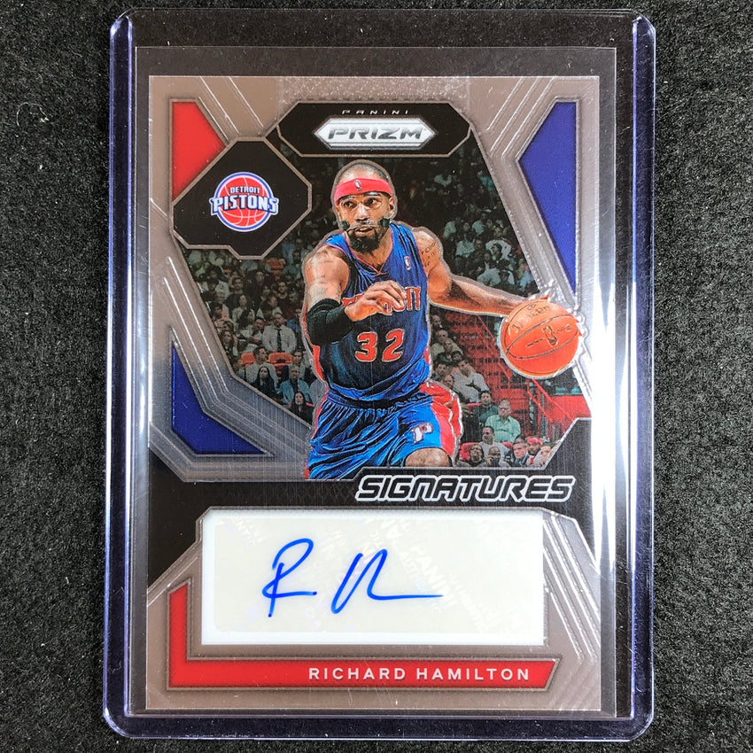 2023-24 Prizm Richard Hamilton Signatures Auto Base #Ham