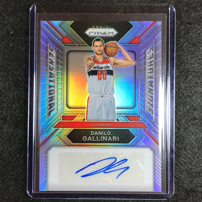 2023-24 Prizm Danilo Gallinari Sensational Signatures Auto Silver No Dg