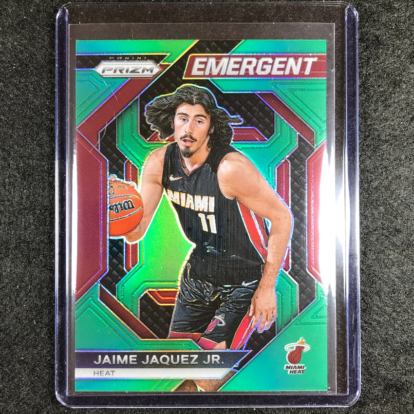 2023-24 Prizm Jaime Jaquez Jr. Emergent Rookie Green #23