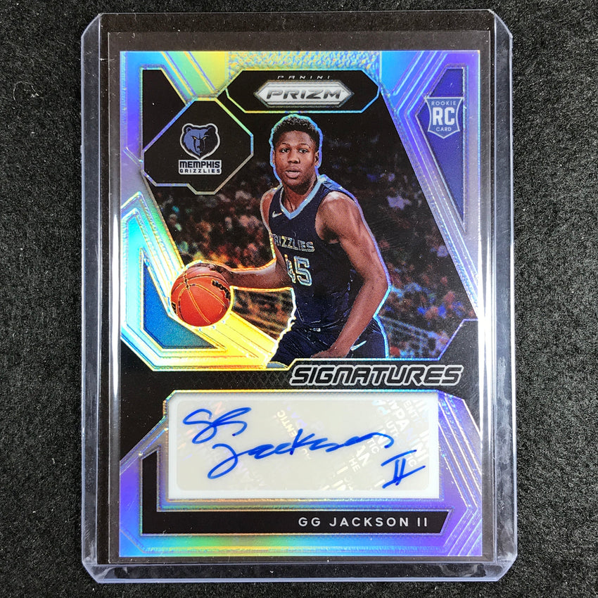 2023-24 Prizm Gg Jackson Ii Rookie Signatures Auto Silver No Ggj
