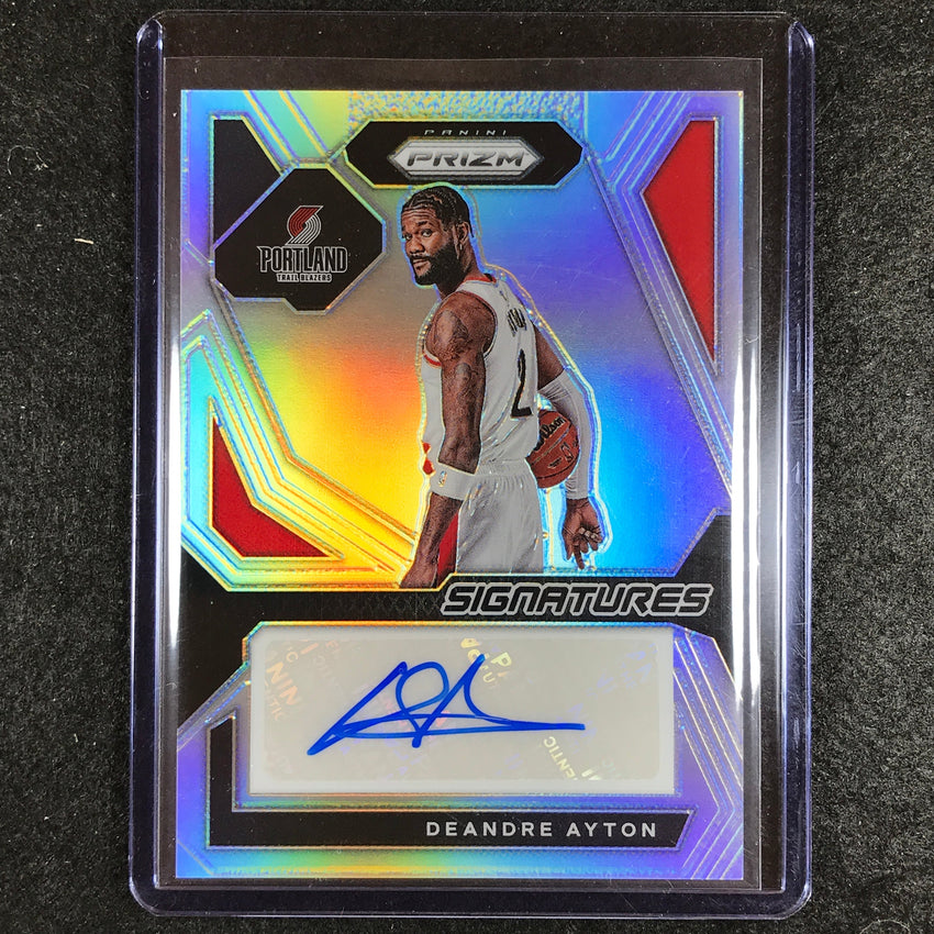 2023-24 Prizm Deandre Ayton Signatures Auto Silver #Ayt