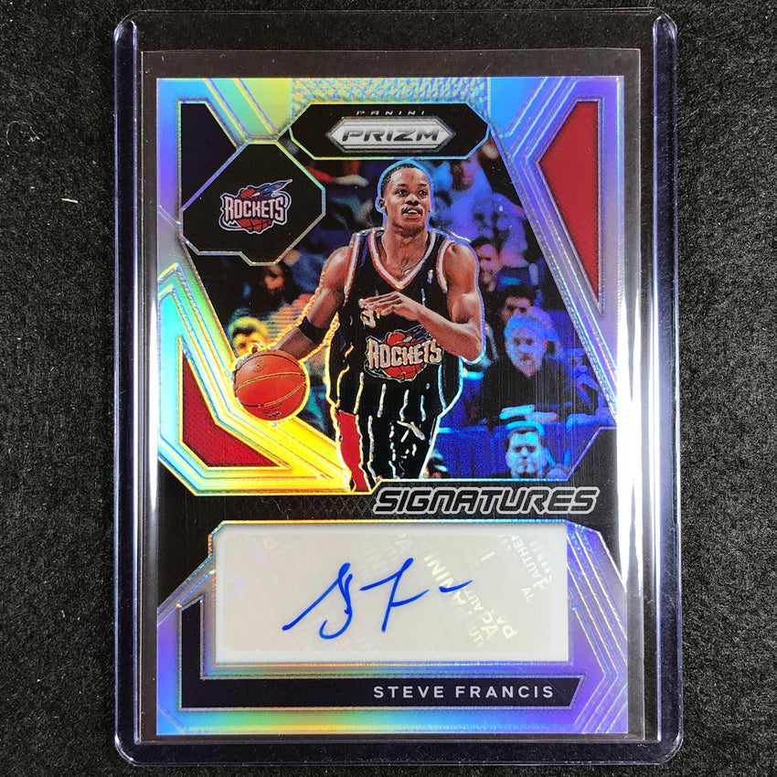 2023-24 Prizm Steve Francis Signatures Auto Silver No Fra