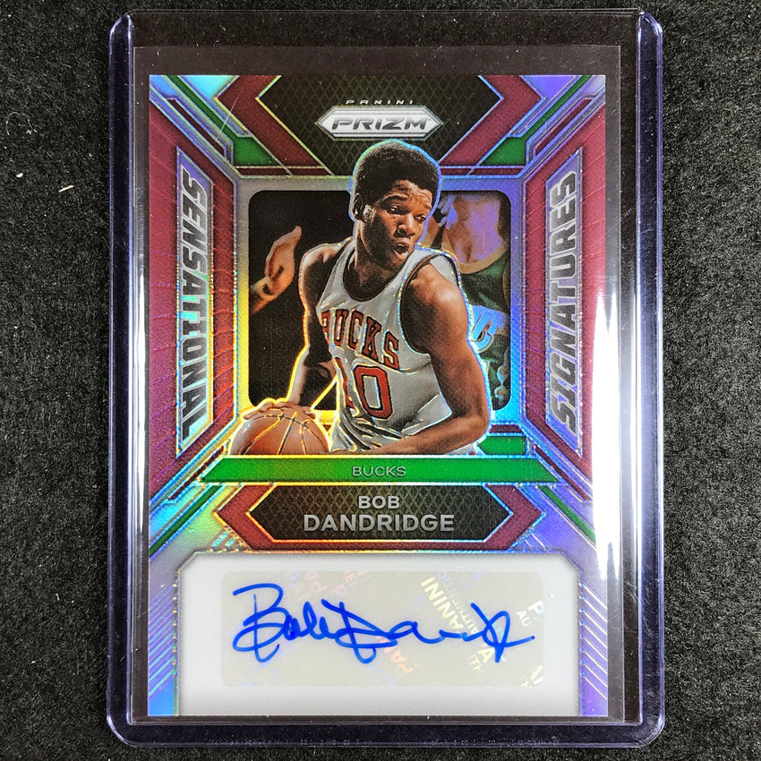 2023-24 Prizm Nba Bob Dandridge Sensational Signatures Auto Red 63/99