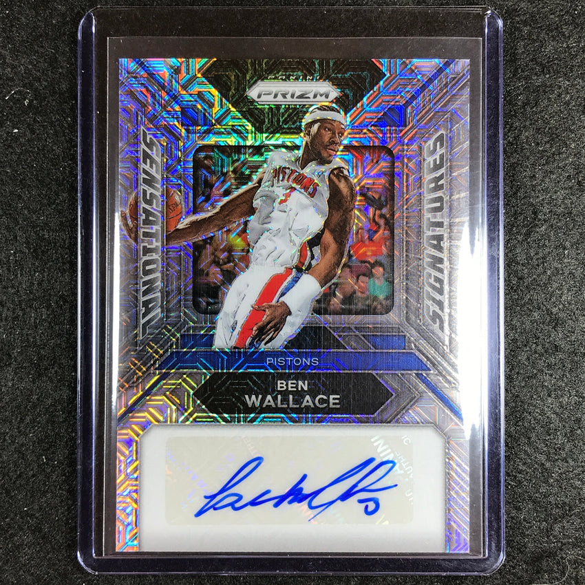 2023-24 Prizm Nba Ben Wallace Sensational Signatures Auto Mojo 13/25