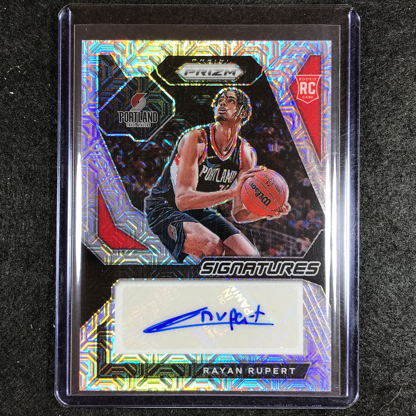 2023-24 Prizm Rayan Rupert Rookie Signatures Auto Mojo 19/25