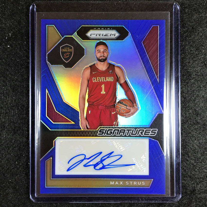 2023-24 Prizm Max Strus Signatures Auto Blue 9/49