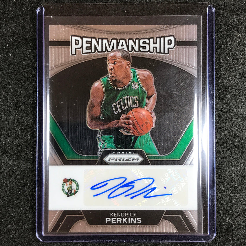 2023-24 Prizm Kendrick Perkins Penmanship Auto Base No Ken