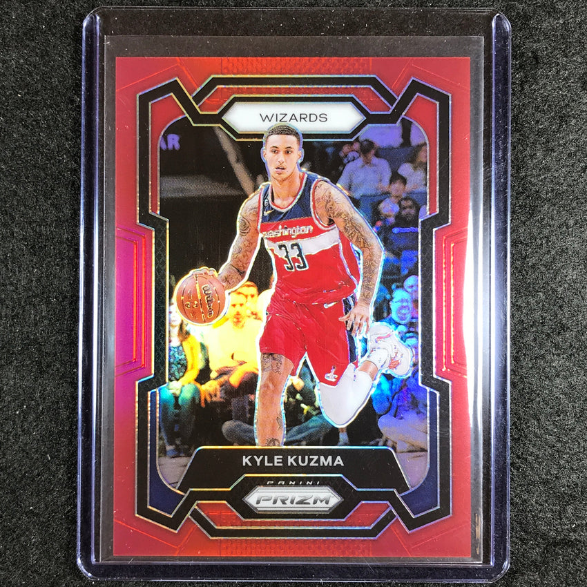 2023-24 Prizm Kyle Kuzma Base Red 203/299 No 25
