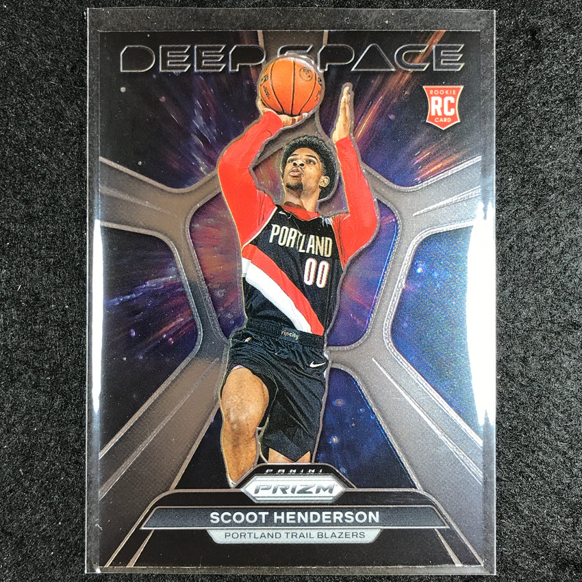 2023-24 Prizm Scoot Henderson Deep Space Rookie Base No 3