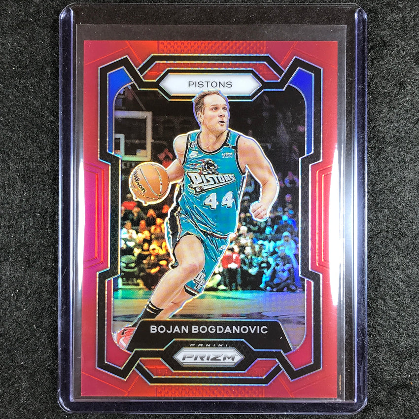 2023-24 Prizm Bojan Bogdanovic Base Red 140/299 #44