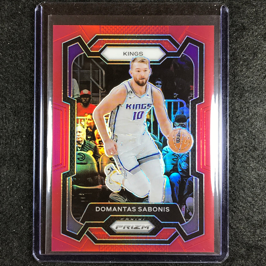 2023-24 Prizm Domantas Sabonis Base Red 126/299 No 45