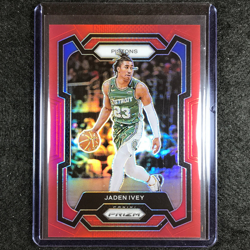 2023-24 Prizm Jaden Ivey Base Red 199/299 #52
